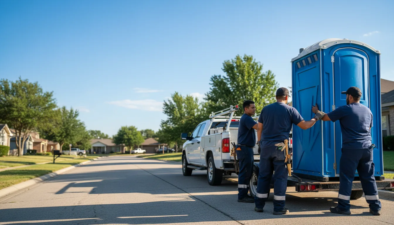 Portable Toilet Rental in Spencer, OK near me